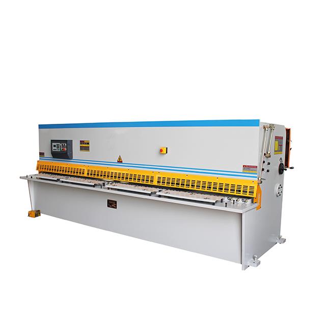 Hydraulic Swing Beam Shearing Machines Electric Guillotine Machine Qc12y-12x3200 హైడ్రాలిక్ స్వింగ్ బీమ్ షీరింగ్ మెషీన్స్ ఎలక్ట్రిక్ గిలెటిన్ మెషిన్ Qc12y-12x3200